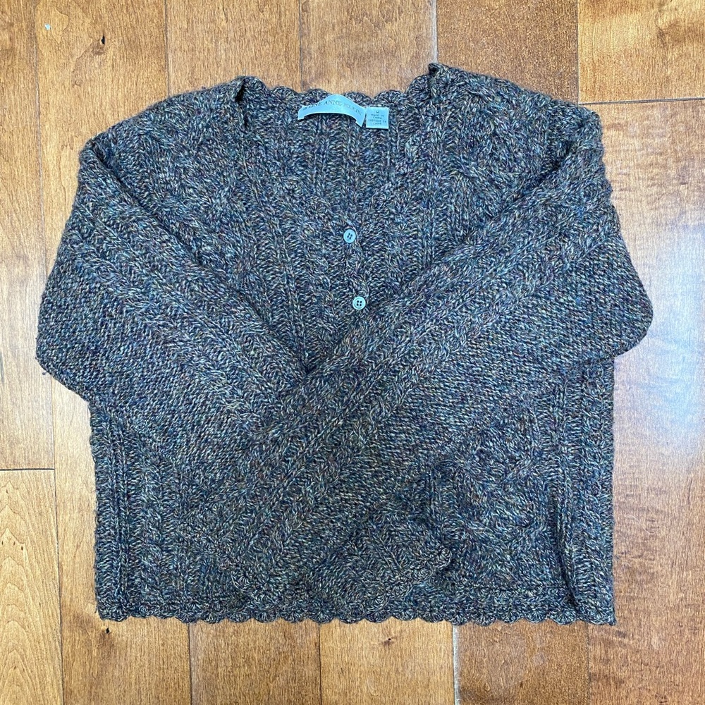 A Line Anne Klein Button Up Sweater - Picture 2 of 4